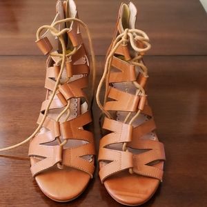 Cute gladiator style wedges